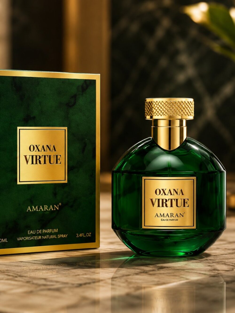 OXANA VIRTUE By Amaran Eau De Parfum Unisex 100M 3.4FL.Oz